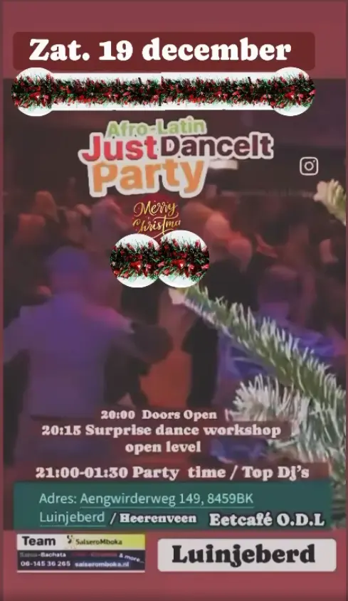X-MAS JustDanceIt Afro Latin Party