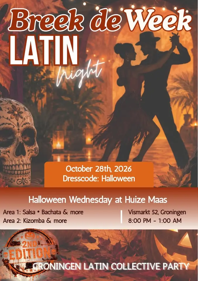 Breek De Week Latin Night - Halloween Edition
