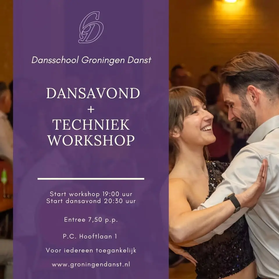 Dansavond Groningen Danst + Techniekworkshop